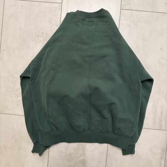 Vintage Russell Athletic Sweatshirt Green Staff West Elementary Logo Crewneck XL - Picture 7 of 7